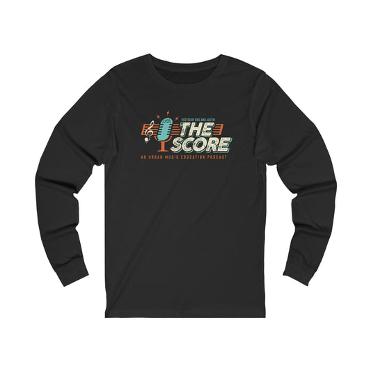 The Score Podcast Unisex Jersey Long Sleeve Tee