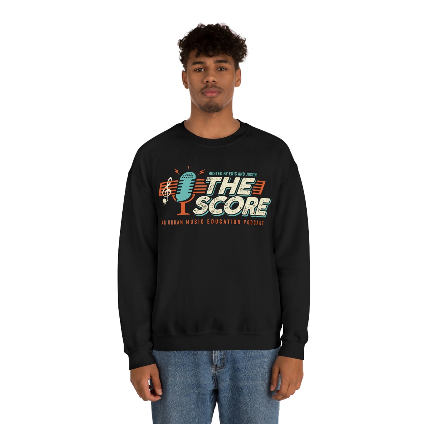 The Score Podcast Unisex Heavy Blend™ Crewneck Sweatshirt