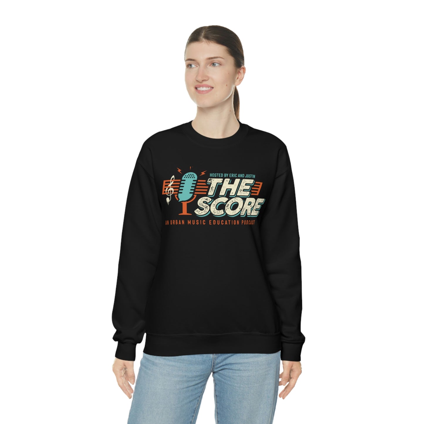 The Score Podcast Unisex Heavy Blend™ Crewneck Sweatshirt