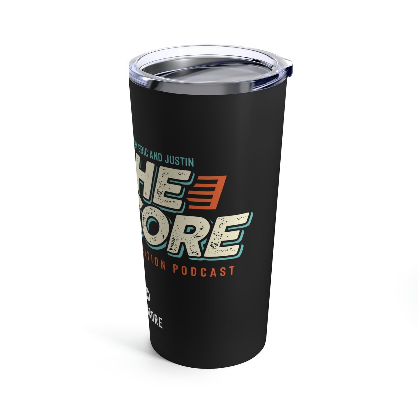 The Score Podcast Tumbler 20oz