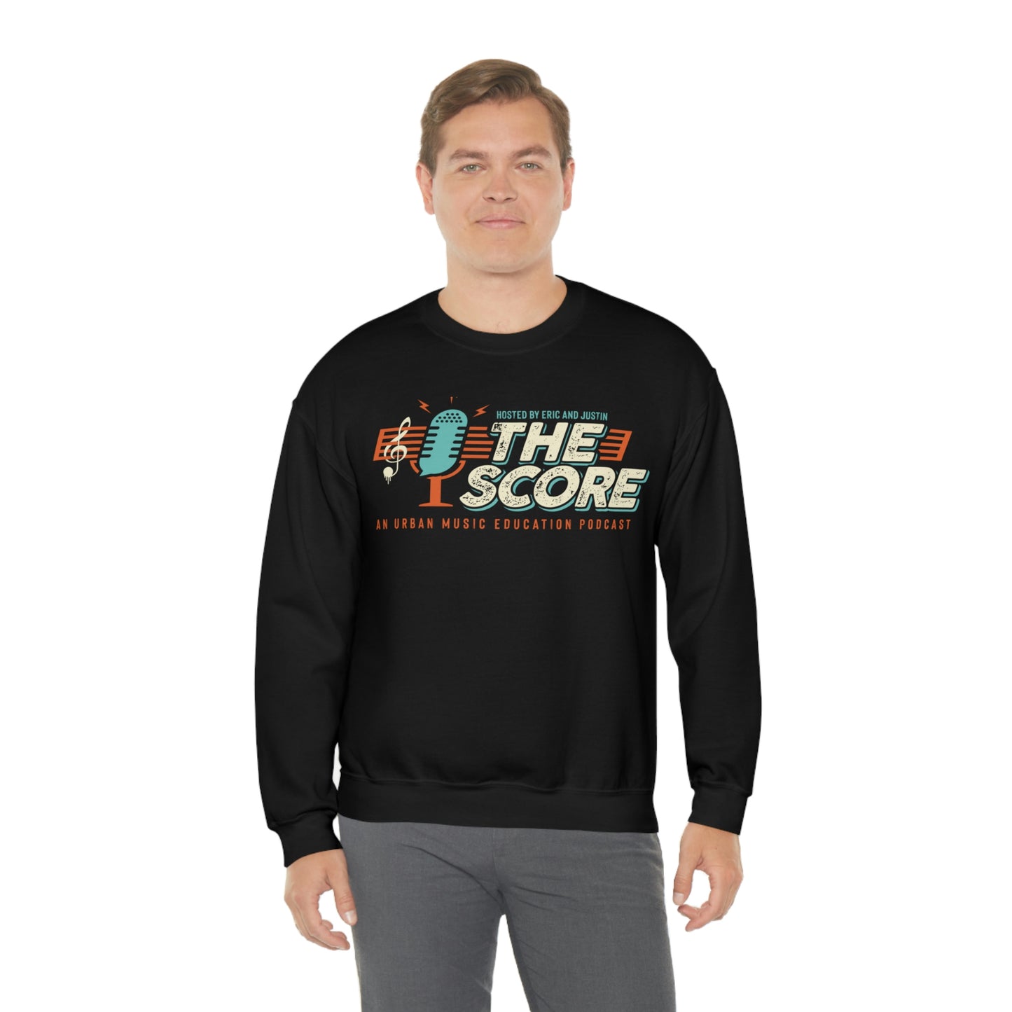 The Score Podcast Unisex Heavy Blend™ Crewneck Sweatshirt